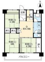 物件の間取り画像