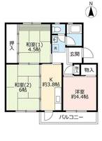 物件の間取り画像