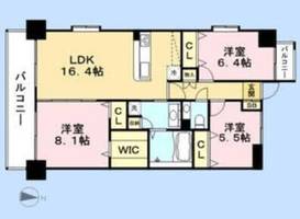CRESTY藤崎402の間取り