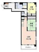 物件の間取り画像