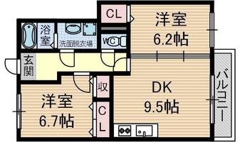 物件の間取り画像