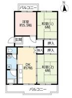 物件の間取り画像