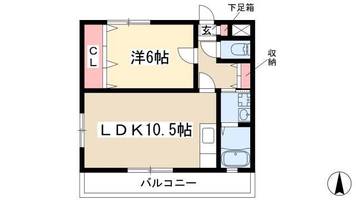 物件の間取り画像