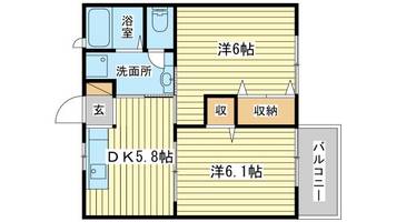 物件の間取り画像