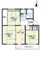 物件の間取り画像