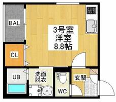 R-Smart志賀本通の間取り