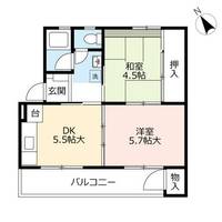 UR徳力1000505の間取り