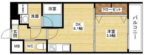 物件の間取り画像