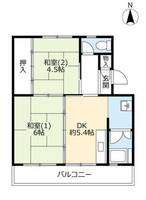 UR桜丘0030106の間取り