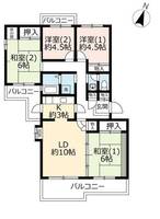 物件の間取り画像