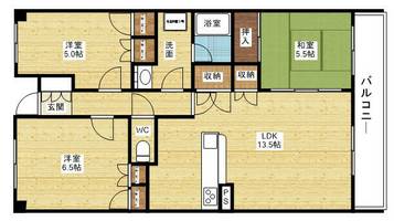 物件の間取り画像