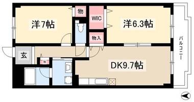 物件の間取り画像