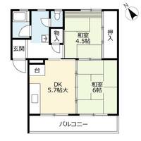 UR徳力0710301の間取り