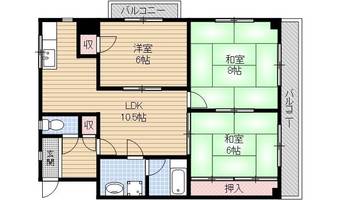 物件の間取り画像