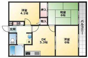 物件の間取り画像