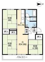 URアーバンフォレスト金山(桜田)0020604の間取り