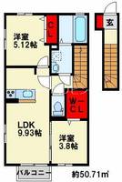 物件の間取り画像