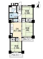 UR高座台1020706の間取り
