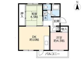 UR落合3120504の間取り