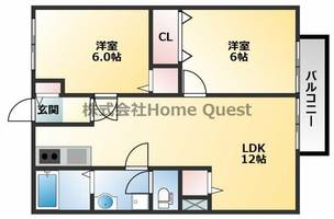 物件の間取り画像