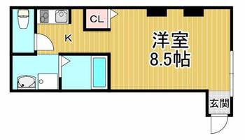 クレインファーストの間取り