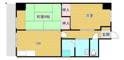 到津ハウスの間取り