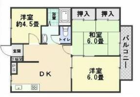 物件の間取り画像