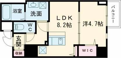 ディーシーガーデン京都西の間取り