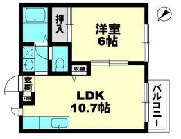 物件の間取り画像