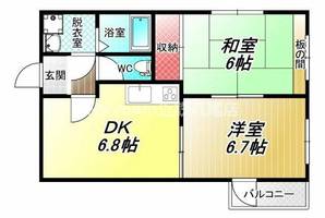物件の間取り画像