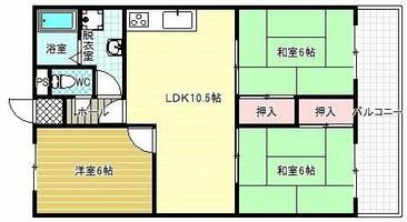 物件の間取り画像