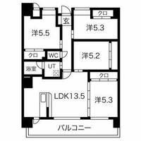 ヒルクレスト千早65903の間取り