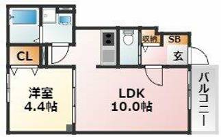 物件の間取り画像