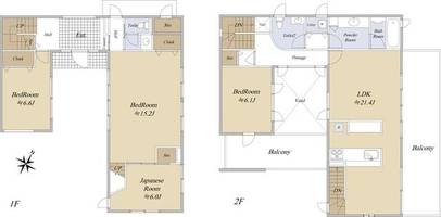 物件の間取り画像