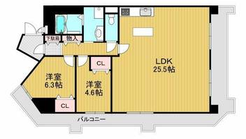 物件の間取り画像