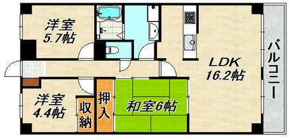 物件の間取り画像
