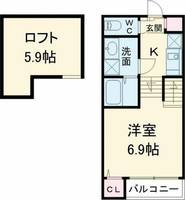 物件の間取り画像