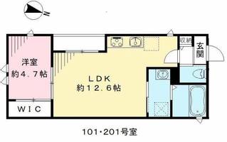 物件の間取り画像