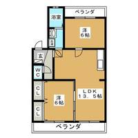 ブラウンハイツの間取り