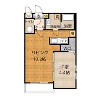 Cherim元中村101の間取り