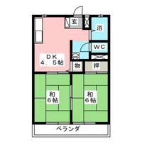 プラトゥー高間ハイツの間取り