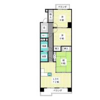 アルカディアⅡ牧の里の間取り