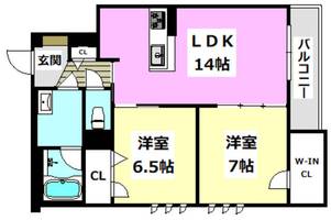 物件の間取り画像