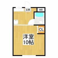 酒谷ハイツの間取り