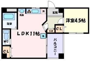 物件の間取り画像
