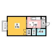 コーポ長谷の間取り
