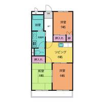 サンシャイン大堀の間取り
