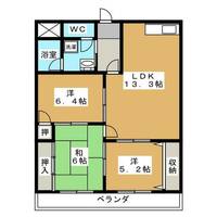 入場ハイツの間取り