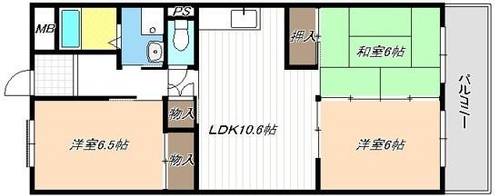 物件の間取り画像