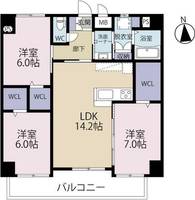 物件の間取り画像